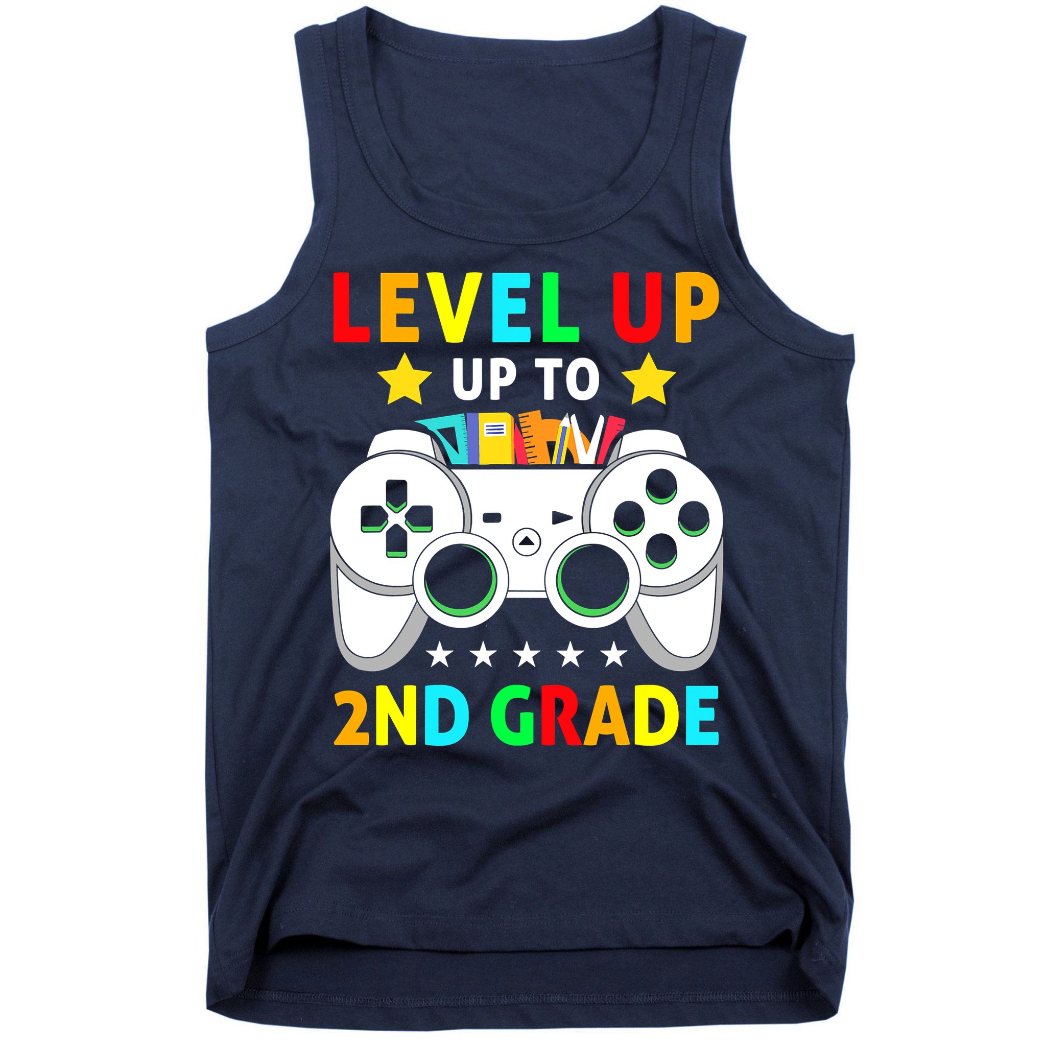 Level Up To 2nd Grade Team Second Grade Tank Top