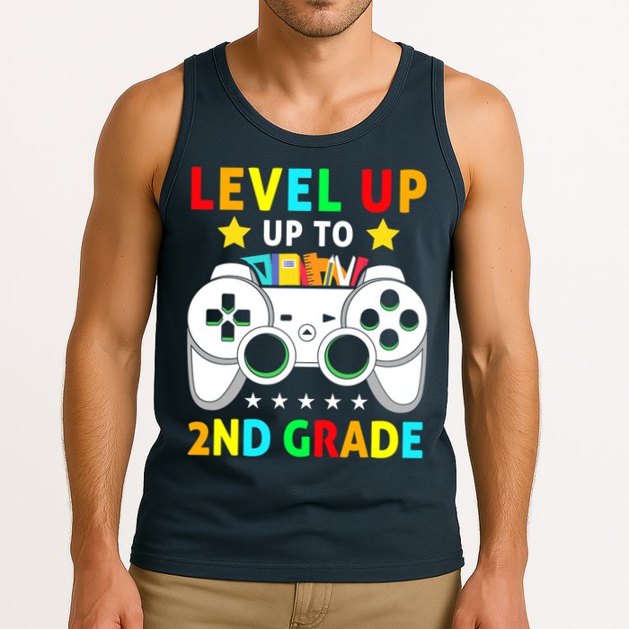 Level Up To 2nd Grade Team Second Grade Tank Top