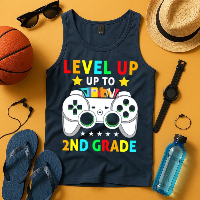 Level Up To 2nd Grade Team Second Grade Tank Top