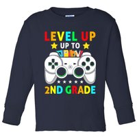 Level Up To 2nd Grade Team Second Grade Toddler Long Sleeve Shirt