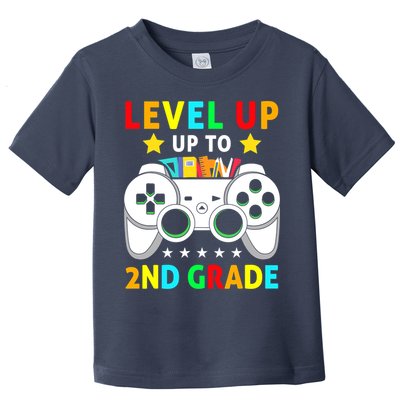 Level Up To 2nd Grade Team Second Grade Toddler T-Shirt