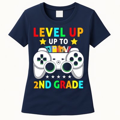 Level Up To 2nd Grade Team Second Grade Womens T-Shirt