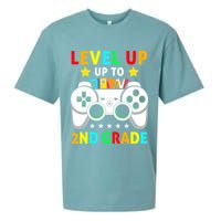 Level Up To 2nd Grade Team Second Grade Sueded Cloud Jersey T-Shirt