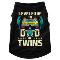 Leveled Up To Dad Of Twins Twin Dad Father Of Twins Doggie Tank