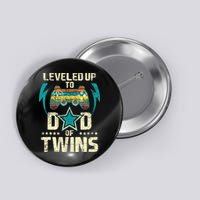 Leveled Up To Dad Of Twins Twin Dad Father Of Twins Button