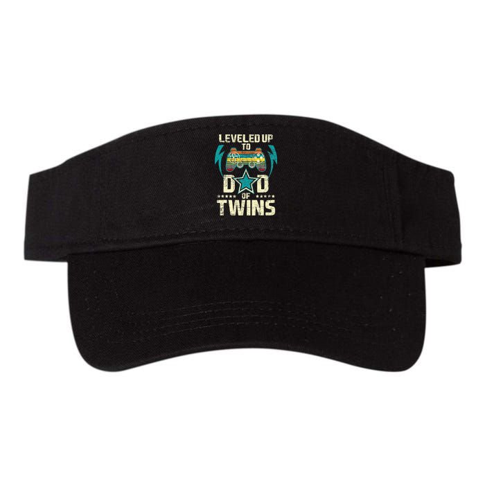 Leveled Up To Dad Of Twins Twin Dad Father Of Twins Visor