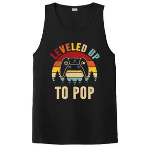 Leveled Up To Pop Funny Gamer Father's Day Dad PosiCharge Competitor Tank