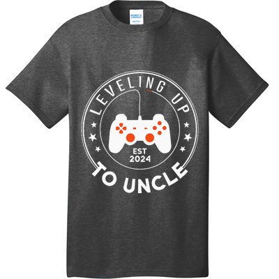 Leveling Up To Uncle Est 2024 Promoted To Uncle T-Shirt