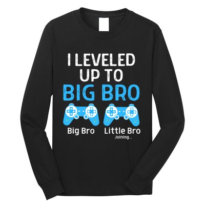 Leveling Up To Big Brother Video Game Player Long Sleeve Shirt