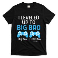 Leveling Up To Big Brother Video Game Player T-Shirt