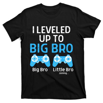 Leveling Up To Big Brother Video Game Player T-Shirt