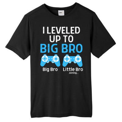 Leveling Up To Big Brother Video Game Player Tall Fusion ChromaSoft Performance T-Shirt