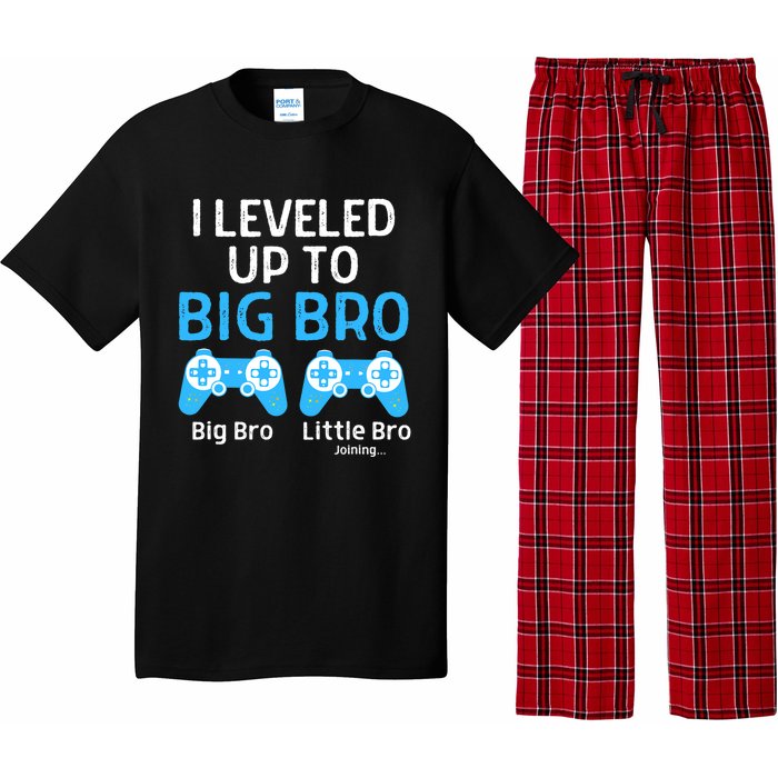 Leveling Up To Big Brother Video Game Player Pajama Set