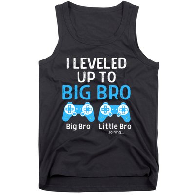 Leveling Up To Big Brother Video Game Player Tank Top