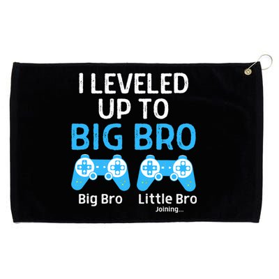 Leveling Up To Big Brother Video Game Player Grommeted Golf Towel