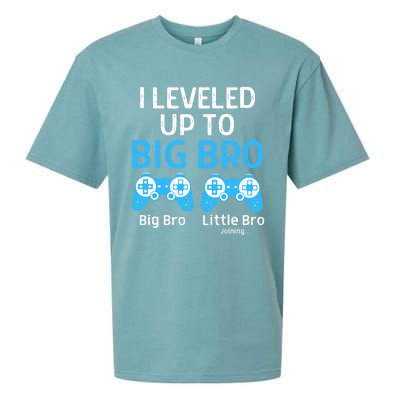 Leveling Up To Big Brother Video Game Player Sueded Cloud Jersey T-Shirt