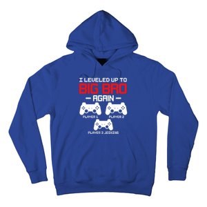 Leveled Up To Big Bro Again New Big Brother Gift Announcement Hoodie