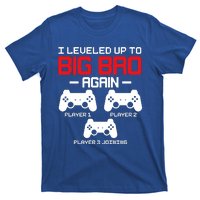 Leveled Up To Big Bro Again New Big Brother Gift Announcement T-Shirt