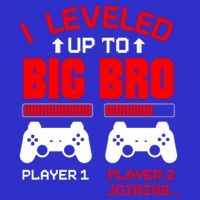 Leveled Up To Big Bro New Big Brother Gamer Gift Announcement Sweatshirt