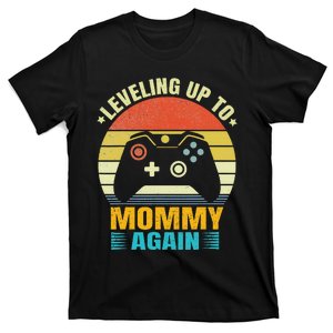 Leveling Up To Mommy Again Promoted To Newly Mommy T-Shirt