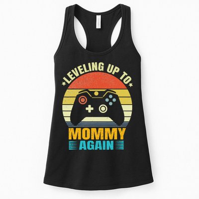 Leveling Up To Mommy Again Promoted To Newly Mommy Womens Tank Top