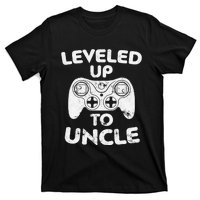 Leveled Up To Uncle Future Uncle Gift T-Shirt