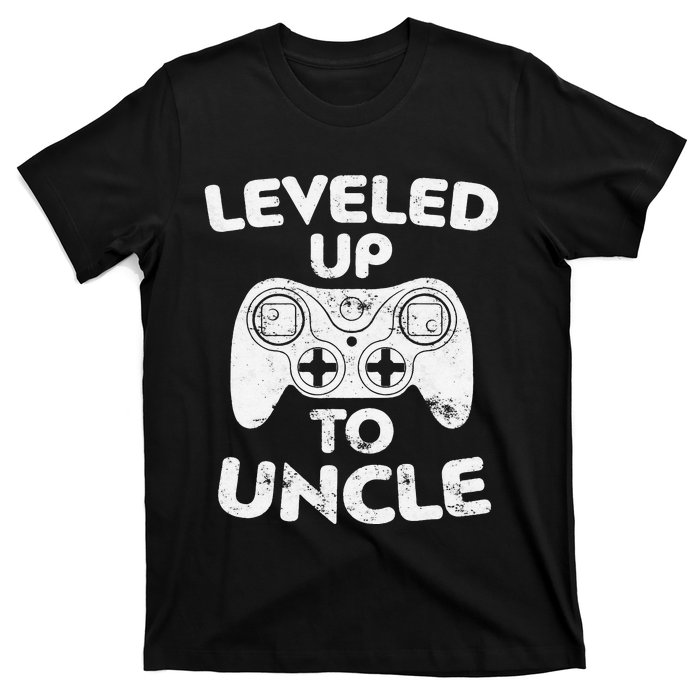 Leveled Up To Uncle Future Uncle Gift T-Shirt