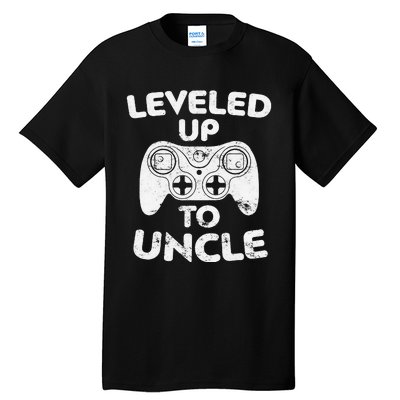 Leveled Up To Uncle Future Uncle Gift Tall T-Shirt