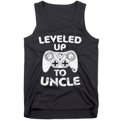 Leveled Up To Uncle Future Uncle Gift Tank Top