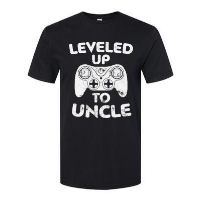 Leveled Up To Uncle Future Uncle Gift Softstyle® CVC T-Shirt