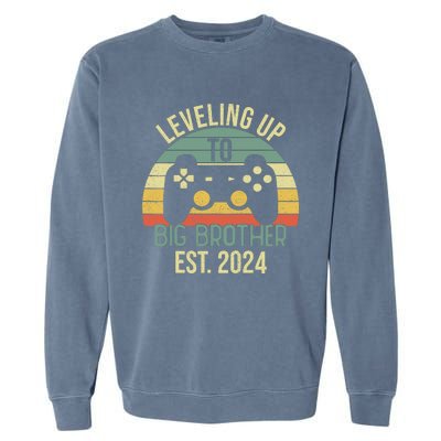 Leveling Up To Big Brother 2024 Promoted Big Brother 2024 Garment-Dyed Sweatshirt