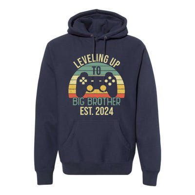 Leveling Up To Big Brother 2024 Promoted Big Brother 2024 Premium Hoodie