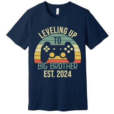 Leveling Up To Big Brother 2024 Promoted Big Brother 2024 Premium T-Shirt
