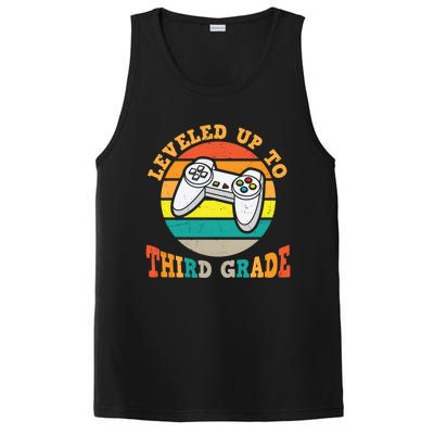 Leveled Up To Third Grade Cute 3Rd Grade Gift PosiCharge Competitor Tank