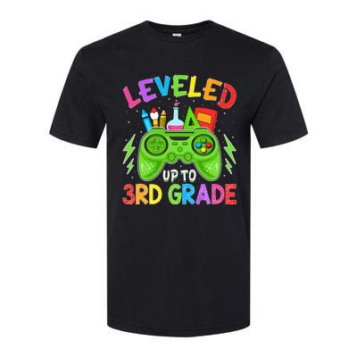 Leveled Up To 3rd Grade Gamer Back To School First Day Softstyle® CVC T-Shirt