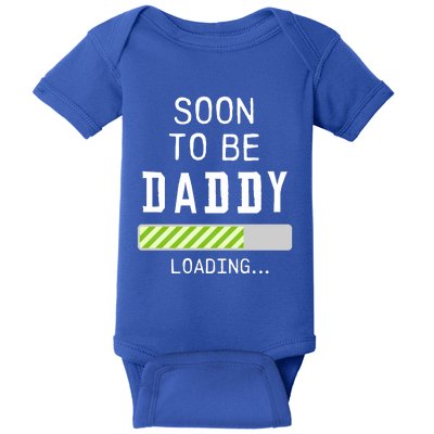 Leveled Up To Daddy Soon To Be Dad Father Gift Cute Gift Baby Bodysuit