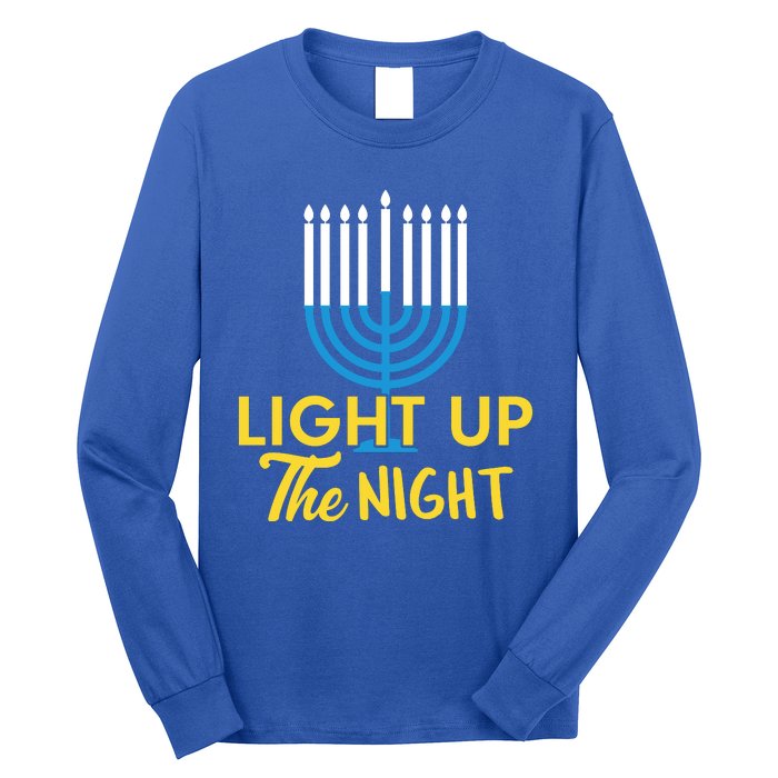 Light Up The Night Hanukkah Long Sleeve Shirt