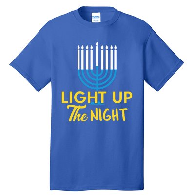 Light Up The Night Hanukkah Tall T-Shirt