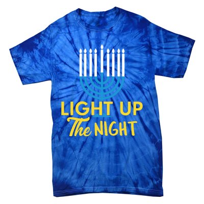 Light Up The Night Hanukkah Tie-Dye T-Shirt