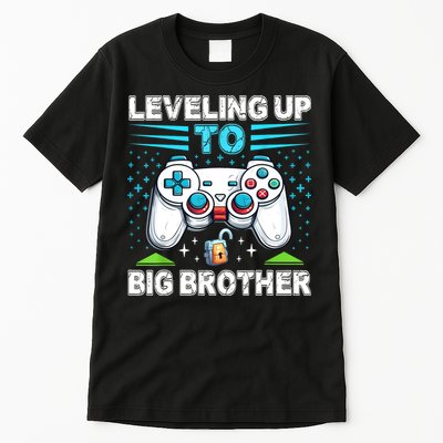 Leveling Up To Big Brother 2024 Funny Gamer Tall T-Shirt