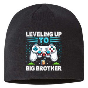 Leveling Up To Big Brother 2024 Funny Gamer Sustainable Beanie