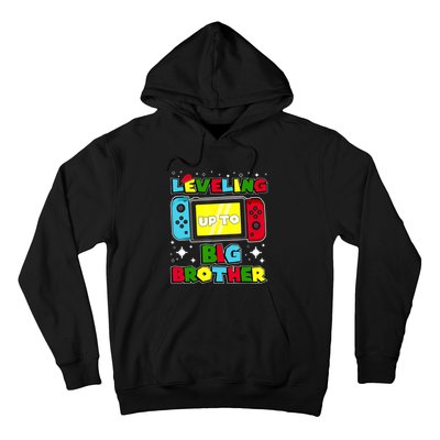 Leveling Up To Big Brother 2024 Gaming Boy Big Bro Hoodie