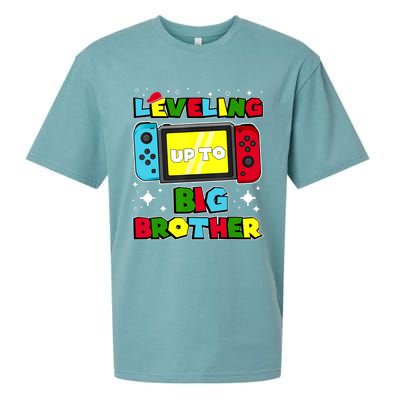 Leveling Up To Big Brother 2024 Gaming Boy Big Bro Sueded Cloud Jersey T-Shirt