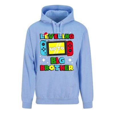 Leveling Up To Big Brother 2024 Gaming Boy Big Bro Unisex Surf Hoodie