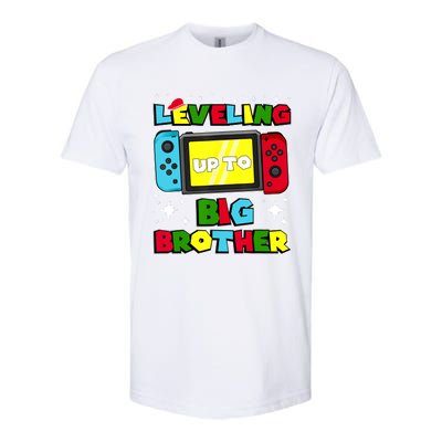 Leveling Up To Big Brother 2024 Gaming Boy Big Bro Softstyle CVC T-Shirt