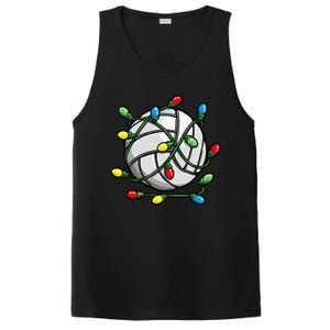 Light Up the Court with Volleyball Christmas Ball PosiCharge Competitor Tank