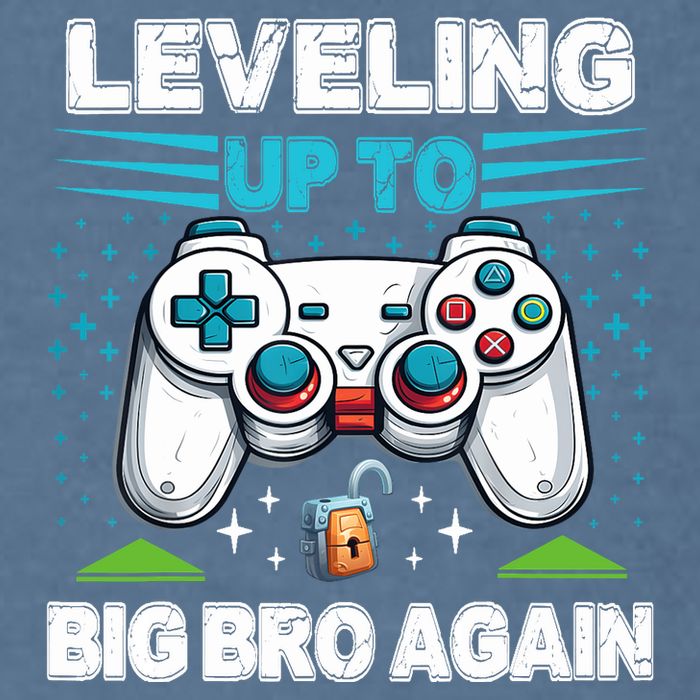 Leveling Up To Big Bro Again 2024 Garment-Dyed Sweatshirt