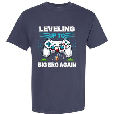 Leveling Up To Big Bro Again 2024 Garment-Dyed Heavyweight T-Shirt