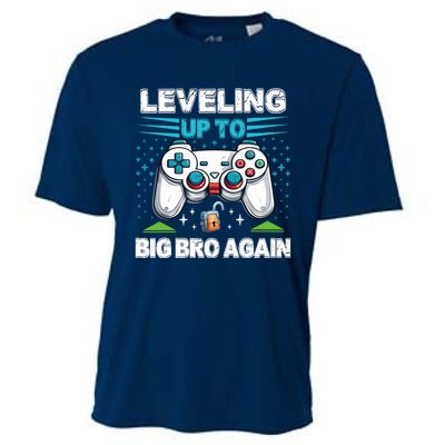 Leveling Up To Big Bro Again 2024 Cooling Performance Crew T-Shirt