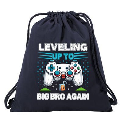 Leveling Up To Big Bro Again 2024 Drawstring Bag
